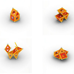 Geomag Σετ Classic Panels 78 - Green (472)