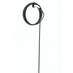 Energenie Wall Mounted Charging Cable Holder Black Ev-chw-02