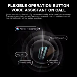 Freedconn HERO Bluetooth 5.1+EDR Ενδοεπικοινωνία Μονή για Κράνος Μηχανής 1500M Μαύρο