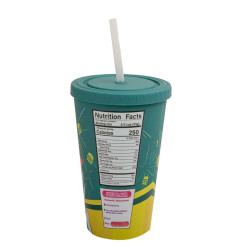 Kpop Demon Hunters Tumbler Zoey Hamburger 475ml - CR4385