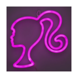 Paladone Led Παιδικό Διακοσμητικό Φωτιστικό Barbie Neon Ροζ 22εκ.