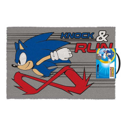 Sonic The Hedgehog (Knock And Run) Doormat 40x60εκ.