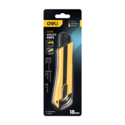 DELI κοπίδι  18MM SK2 κίτρινο