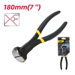 DELI End Cutting Pliers 7” / 180mm – Μαύρο/Κίτρινο EDL20407