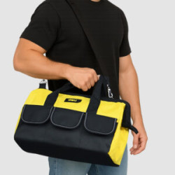 DELI Tool Bag 40×20×27cm Yellow/Black EDL430018