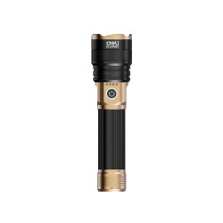 DELI FLASHLIGHT 1000LM BLACK/GOLD