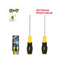 DELI SCREWDRIVER SET 2PCS SL6x125MM/PH2x125MM YELLOW