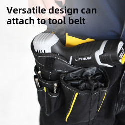 DELI DRILL HOLSTER BLACK YELLOW