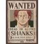 Abysse Αφίσα Wanted Shanks 52x38cm