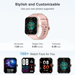 BLACKVIEW MULTI-FUNCTIONAL SMARTWATCH CLARET