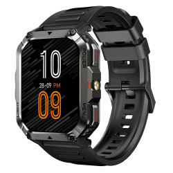 BlackView W70 Pro 51mm Smartwatch με Παλμογράφο (Μαύρο)
