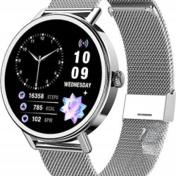 BlackView X30 46mm Smartwatch με Παλμογράφο (Ασημί)