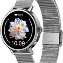 BlackView X30 46mm Smartwatch με Παλμογράφο (Ασημί)