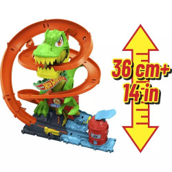 Hot Wheels City T-Rex Πυροσβεστικός Σταθμός JBM73