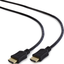 Cablexpert HDMI 1.4 High Speed 1080p 120Hz Cable HDMI male - HDMI male 1.8m Μαύρο 