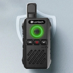 LAMTECH WALKIE TALKIE PROFESSIONAL FM TRANSCEIVER BLACK