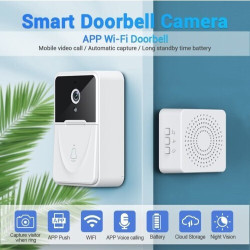 ESCAM X3 Smart Doorbell Camera Support Mobile APP & Two-way Voice