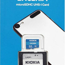 KIOXIA MICRO SD 32GB WITH ADAPTER UHS I U1 (M203)