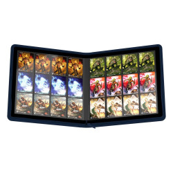 Ultimate Guard Zipfolio 480 24-Pocket Xenoskin - Blue