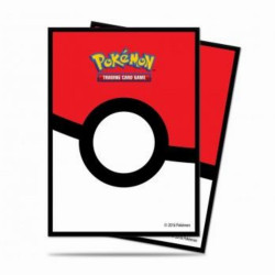 UP - Deck Protector Sleeves - Pokemon - Pokeball (65 Sleeves)