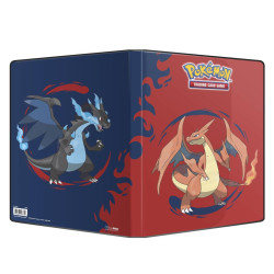 UP - Mega Charizard X and Mega Charizard Y 9-Pocket Portfolio for the Pokémon Trading Card Game