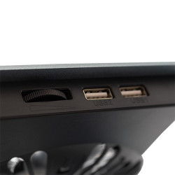 White Shark GCP-16 Ice Monster Cooling Pad με 1 Ανεμιστήρα και Φωτισμό