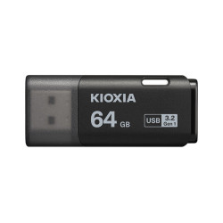 KIOXIA USB 3.2 FLASH STICK 64GB HAYABUSA BLACK U301
