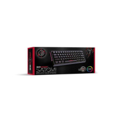 Ασύρματο/Ενσύρματο Πληκτρολόγιο RGB Zeroground KB-3700G SATOMI v2.0