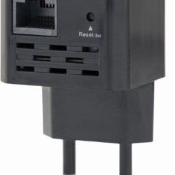 Gembird WNP-RP300-03 WiFi Extender Single Band (2.4GHz) 300Mbps Black