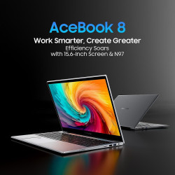 BlackView AceBook 8 15.6" IPS FHD (N-Series-N150/16GB/512GB SSD/W11 Home) (International English Keyboard)