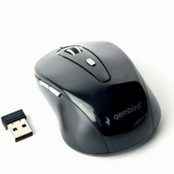 Gembird MUSW-6B-01 Ασύρματο Ποντίκι Μαύρο