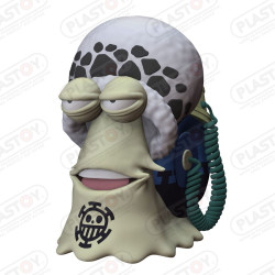 One Piece Law Transponder Snail Money Box Pvc 14.5cm