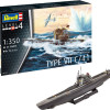 Revell Φιγούρα Μοντελισμού Υποβρύχιο Type VII C/4 German 35 Κομματιών σε Κλίμακα 1:350
