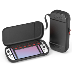 Θήκη μεταφοράς Nintendo Switch 2 PU Μαύρο TBD0207