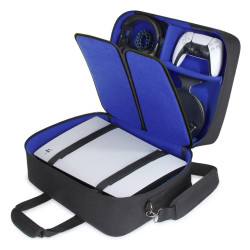 Enhance USA Gear S23 Console Gaming PlayStation Case Blue - Θήκη μεταφοράς Playstation 5