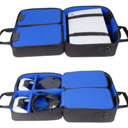 Enhance USA Gear S23 Console Gaming PlayStation Case Blue - Θήκη μεταφοράς Playstation 5