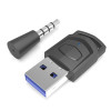 Bluetooth Audio Transmitter συμβατό για PS5 / PS4 / PC Μαύρο HS-PS5101