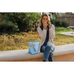 Iris Barcelona Ισοθερμική Τσάντα Χειρός 3.7 Λίτρων Μ33.5 x Π14 x Υ24εκ. Γαλάζιο
