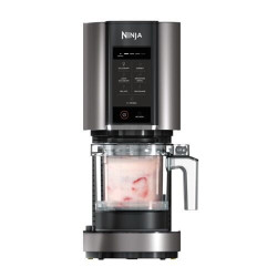 Ninja CREAMi Ice Cream & Frozen Dessert Maker Παγωτομηχανή 2x473ml Black / Silver