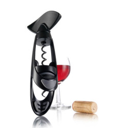 Vacuvin Τιρμπουσόν Μαύρο Twister