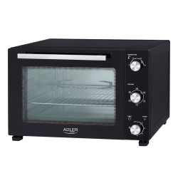 Adler Electric Oven 48L 1800W Black