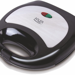 Adler Τοστιέρα για 2 Τοστ 750W Inox