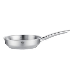 Fissler Pure Τηγάνι από Ανοξείδωτο Ατσάλι με Κεραμική Επίστρωση 24cm