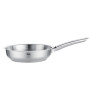 Fissler Pure Τηγάνι από Ανοξείδωτο Ατσάλι με Κεραμική Επίστρωση 24cm