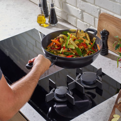 Fissler Ceratal Classsic Wok από Αλουμίνιο με Κεραμική Επίστρωση 30cm
