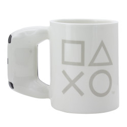Paladone Playstation Shaped Κούπα Κεραμική Λευκή 480ml