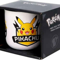 Stor Pokemon Pikachu Κούπα Κεραμική Λευκή 400ml 