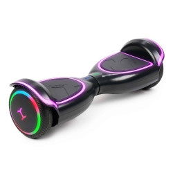 Lexgo Spark Hoverboard με 12km/h Max Ταχύτητα και 6km Αυτονομία σε Μαύρο Χρώμα