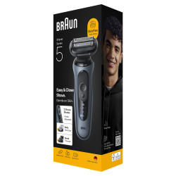 ΞΥΡΙΣΤΙΚΗ ΜΗΧΑΝΗ SKINFLEX WET&DRY + ΣΕΤ ΠΕΡΙΠΟΙΗΣΗΣ ΓΕΝΕΙΑΔΑΣ/ΣΩΜΑΤΟΣ SERIES5 BRAUN
