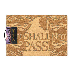 Χαλάκι πόρτας The Lord Of The Rings (You Shall Not Pass) Embossed Coir Doormat 60x40